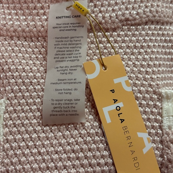 NWT Luxury Designer PAOLA BERNARDI Alana Skirt Pink Medium - Picture 12 of 14